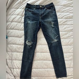 Women’s American Eagle Jeans Skinny Super Stretch Size 10